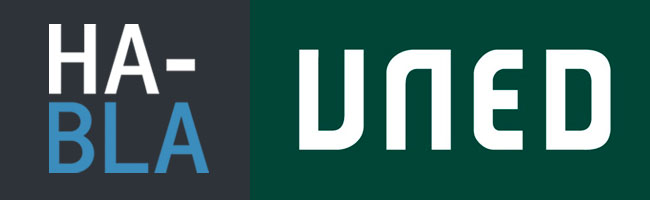 Logo método habla y UNED